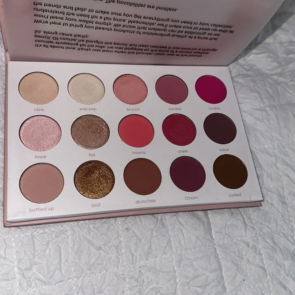 Karity matte & shimmer palette rose all day